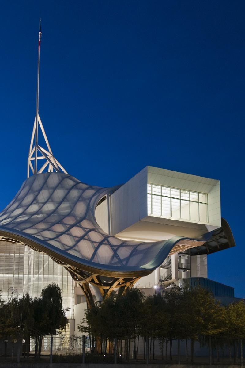 Le Centre Pompidou de nuit/Metz-Jacqueline Trichard