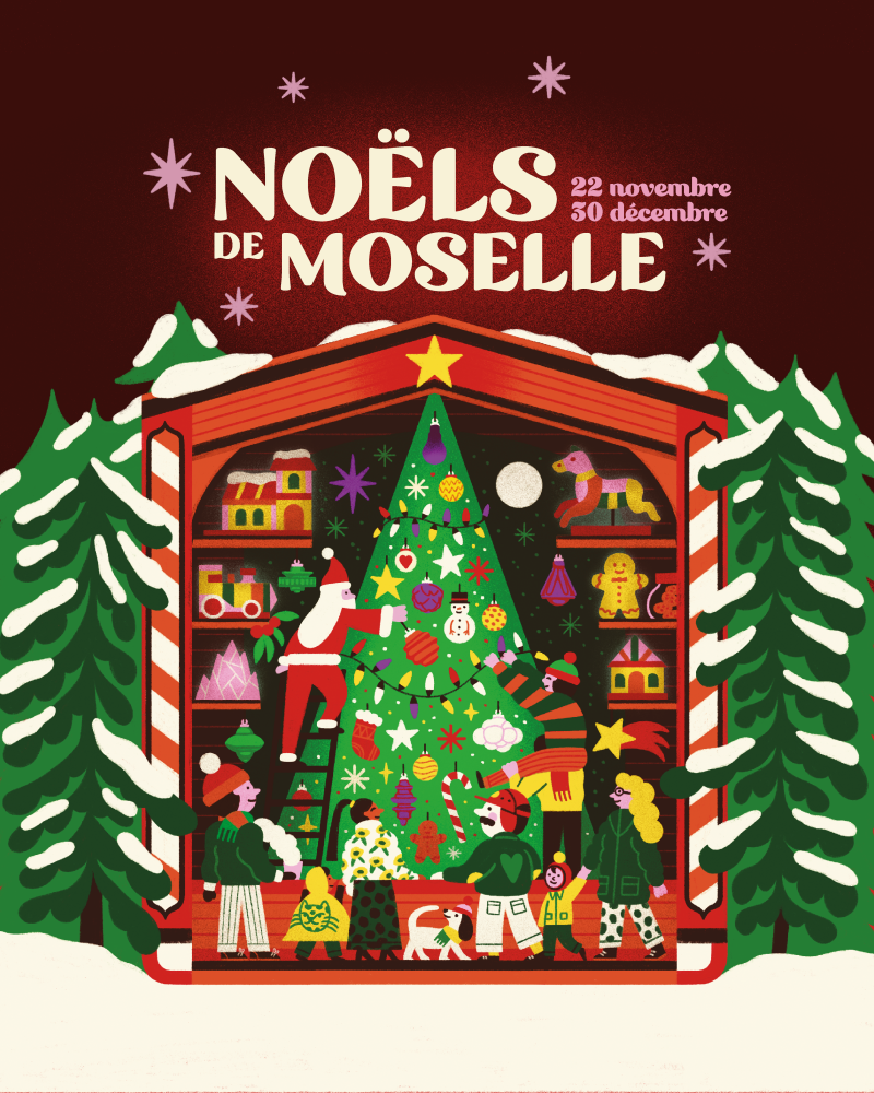 Affiche des Noëls de Moselle